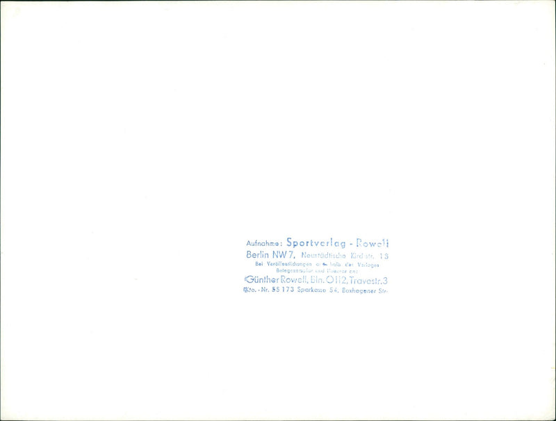 RUMPUT GERMAN FILM DIRECTED BAS - Vintage Photograph