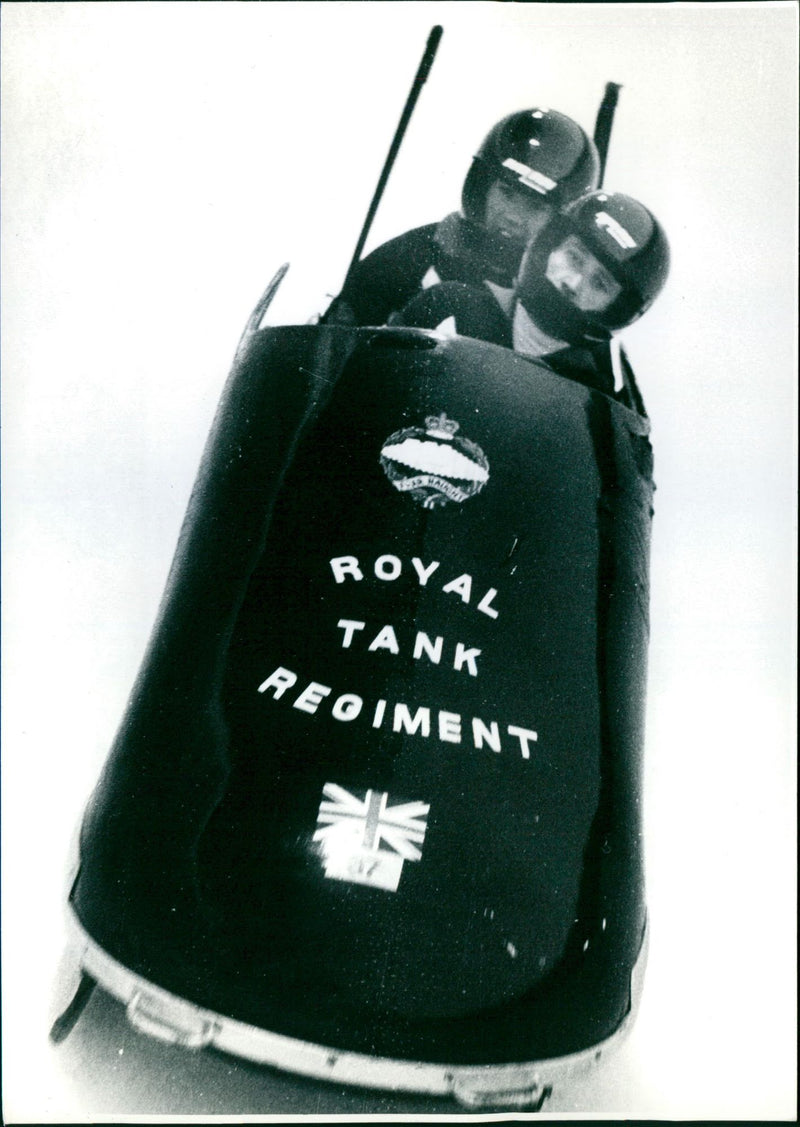 ROYAL TANK REOIMENT TANKER MOST FAMOUS MICHAEL - Vintage Photograph