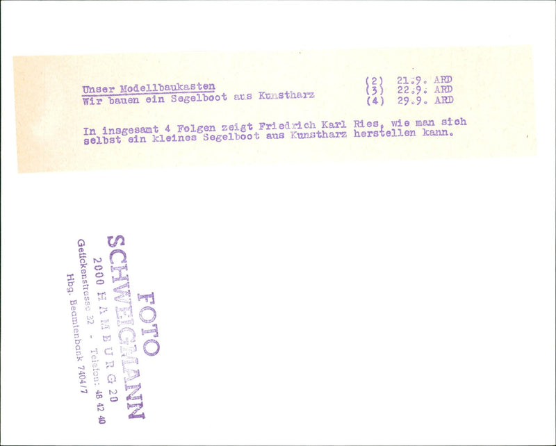 MOES MODEL BUILDING CASKS FRIEDRICH KARL RIES SHOWS HOW MAKE YOURSELF - Vintage Photograph