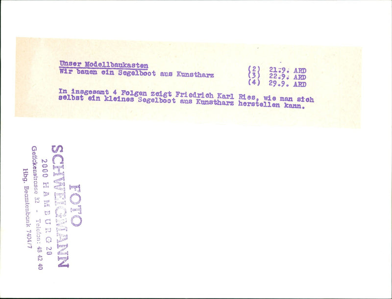 MOES MODEL BUILDING CASKS FRIEDRICH KARL RIES SHOWS HOW - Vintage Photograph