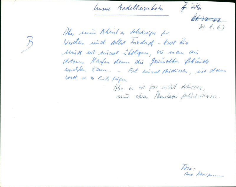 MOES BUILDING CASKS HUSSE MODELLERUBAHAN MIN SMALLT SADDLENSNIGER - Vintage Photograph