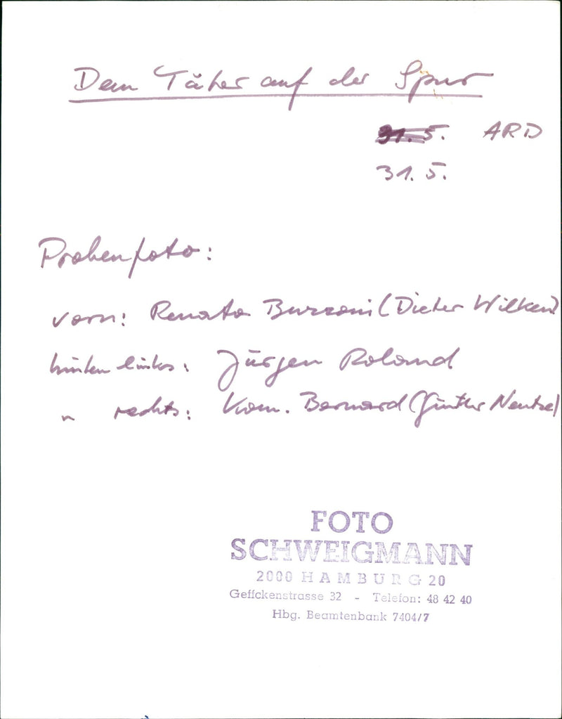 DON TAHER TRACK ARD MODEL JONELYNE TEIREIL AND - Vintage Photograph