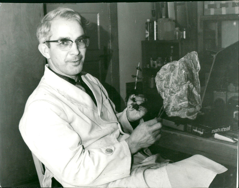 KARL RIES OUR MODEL BUILDING LOAD FRIEDRICH NATURAL - Vintage Photograph