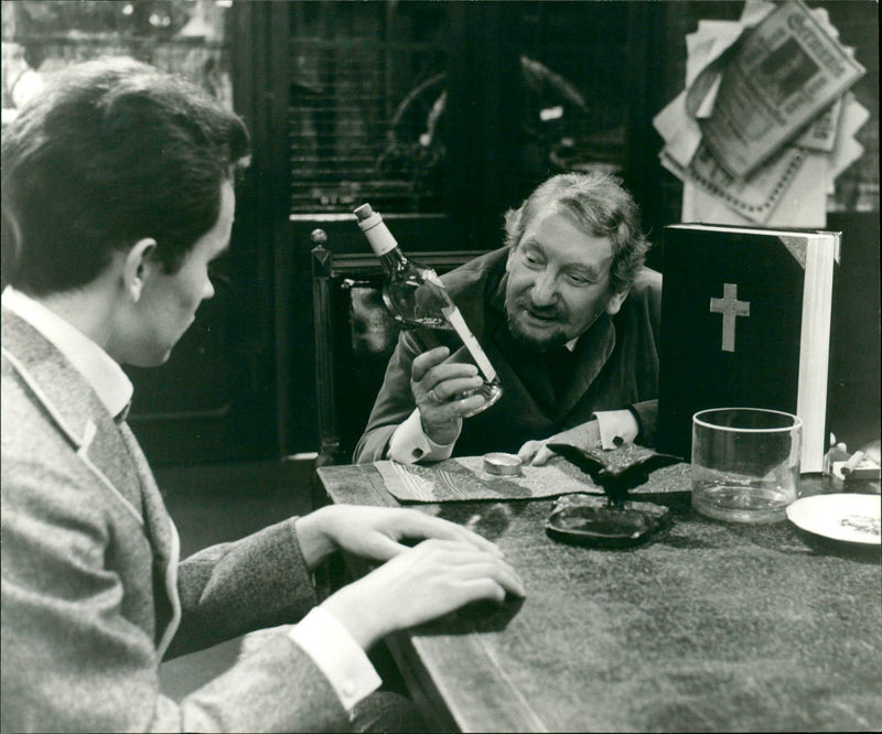 SOCIALARIDATEROEKEN OCCASIONAL POET OSKAR RIEBIG HANS - Vintage Photograph