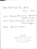 DON TAHER TRACK ARD MODEL JONELYNE TEIREIL AND - Vintage Photograph