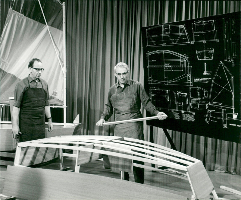 MODELKLAUTADENS FRIEDRICH RIES HUSE MODELLBAN KARLEN OPST - Vintage Photograph