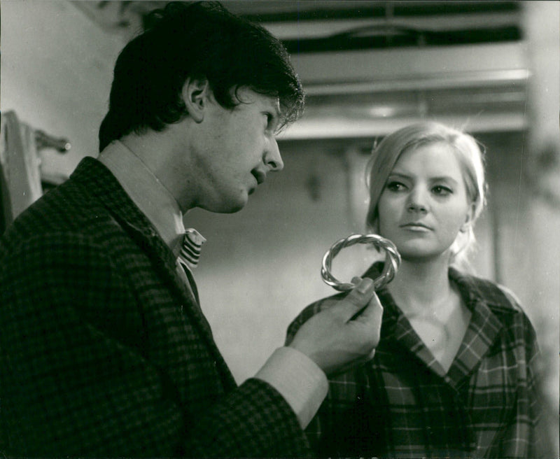 1904 TATER SCHROTTA SPUS GERMAN COMEDY FILM STARS MONIK - Vintage Photograph