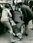 TAFER SCRAP TATER TRAIL DEUR FILM - Vintage Photograph