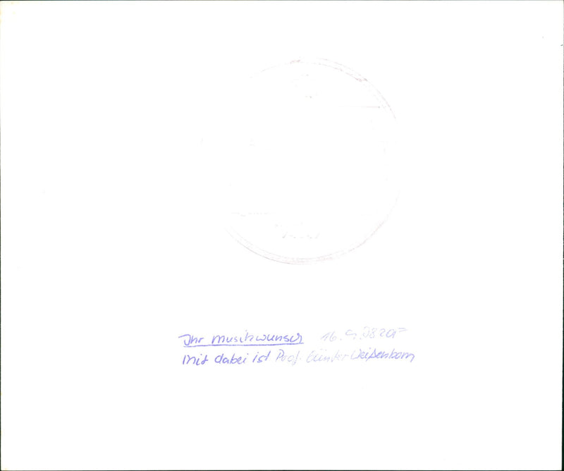 MUSE HARNSEK YOUR MUSIC WISH POOF ELISATAWY WEISENBOM - Vintage Photograph