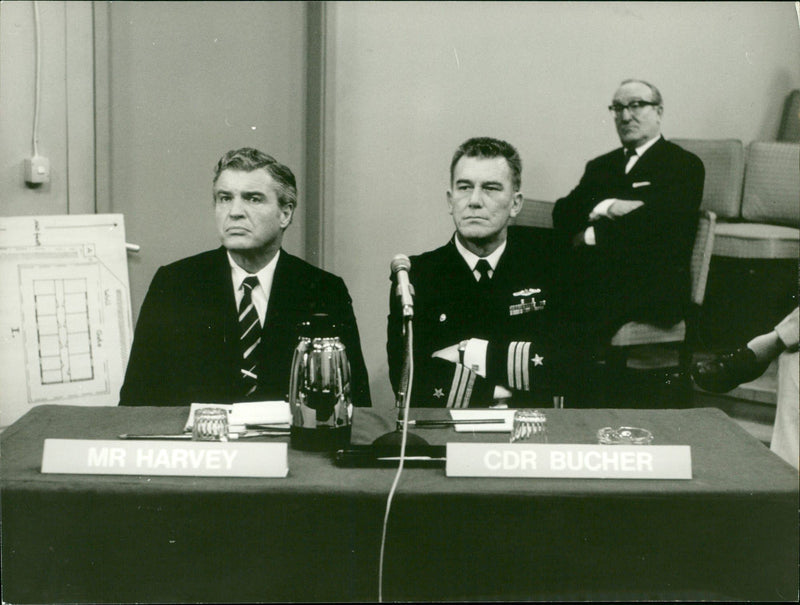 PUEBLO AFFARI AND KAMPI GERMAN SERIES BASED NAVY - Vintage Photograph