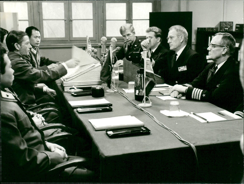 HARVEY BUCHER CAPTAIN PUEBLO HELMUT LANGE NAVY JOHN - Vintage Photograph