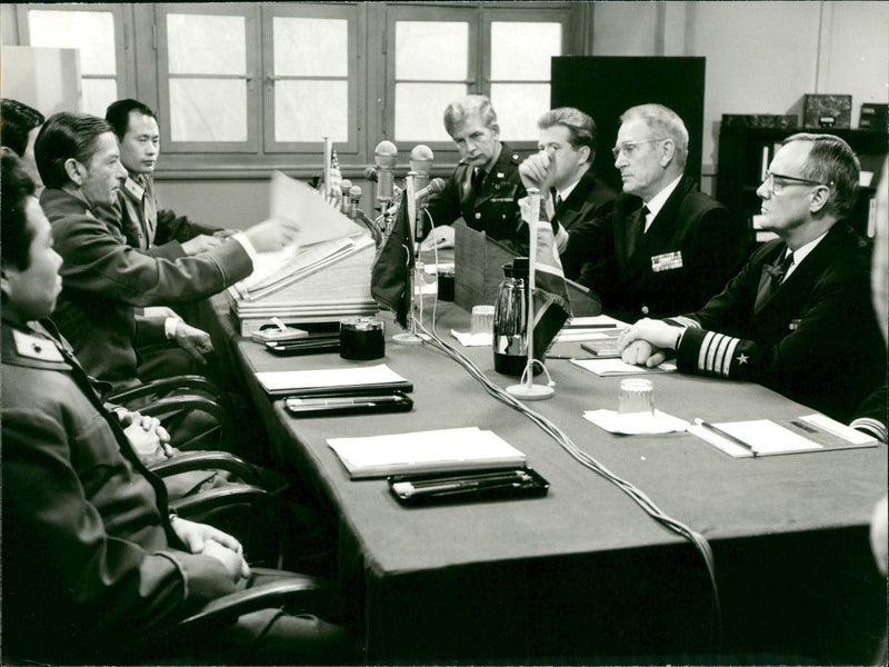 HARVEY BUCHER CAPTAIN PUEBLO HELMUT LANGE NAVY JOHN - Vintage Photograph