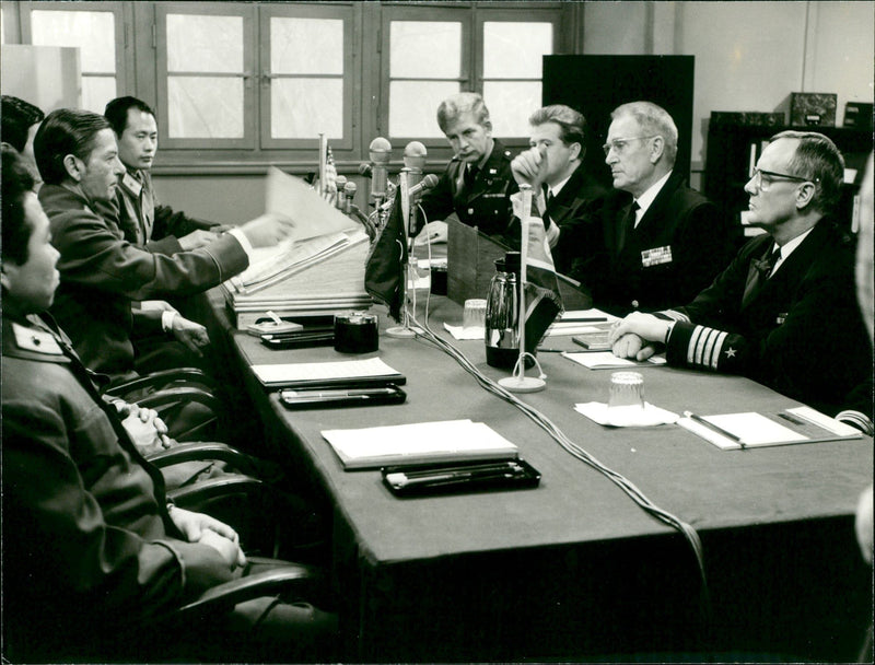 HARVEY BUCHER CAPTAIN PUEBLO HELMUT LANGE NAVY JOHN - Vintage Photograph