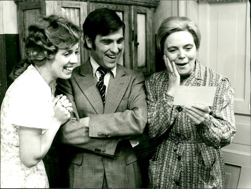 QROSO BINE DIETER JENS WERNER FRITSCH HAS BOUGHT CHECK MACHLER CONCERT - Vintage Photograph