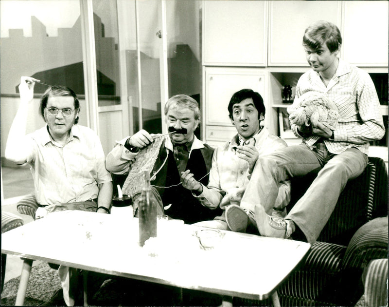 QUARTET ELER KOULIBER GROUP MUSICIANS BASED PARIS QUARTE - Vintage Photograph