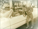 REFUELING TRACES WHEN RICH MUSICAL PRODUCER PETER FRANKENFEL MICHAEL - Vintage Photograph