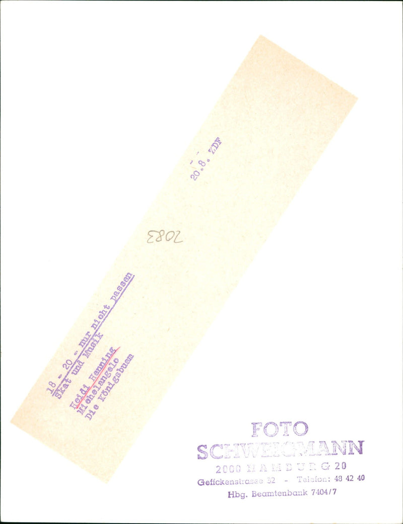 THUS HEIDI HENNING HELANGELO KONIGSBUAM JUST DONT FIT SKAT AND MUSIC - Vintage Photograph