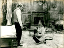 MARUD BLOOD SACHER WOLFGANG REICHMANN HAS COME VISIT LADY WHO - Vintage Photograph