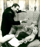 MARUD BLOOD TELEVISION PHOTO ALWAYS NEW OVERHASSINGS OFFERS MYSTERY HOUS - Vintage Photograph