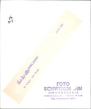 THUS JOE DOLAN ONLY NOT PASS SKAT AND MUSIC HBG OFFICIAL BANK GEFFCKENSTRAS - Vintage Photograph