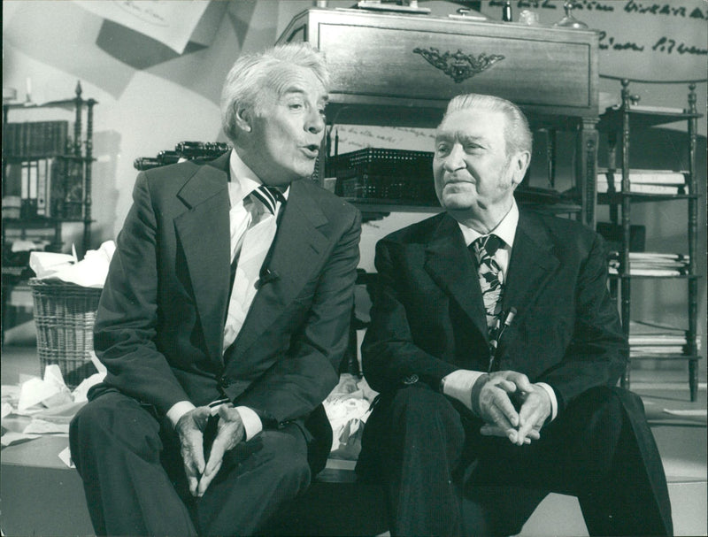 1979 VERBTEN ALTO WELLKNOWN SONGWRITER GUNTHER SCHWENN AND ANNES LLOES - Vintage Photograph