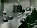 COURT JUSTICE EUROPEAN COMMUNITIES PRG PATE TEUBER MODEL INGRIA BUCK - Vintage Photograph