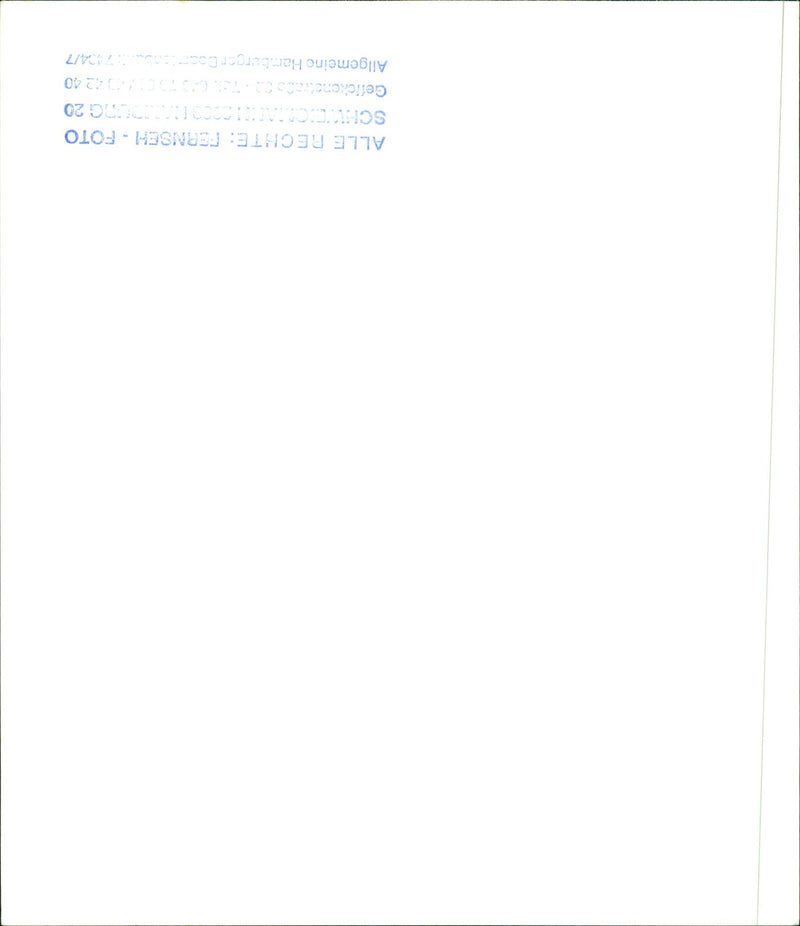 MARUD BLOOD ALL RIGHTS TELEVISION PHOTO SCHLICCAINE COONG GEFICKONCIONCTAUCIDC - Vintage Photograph