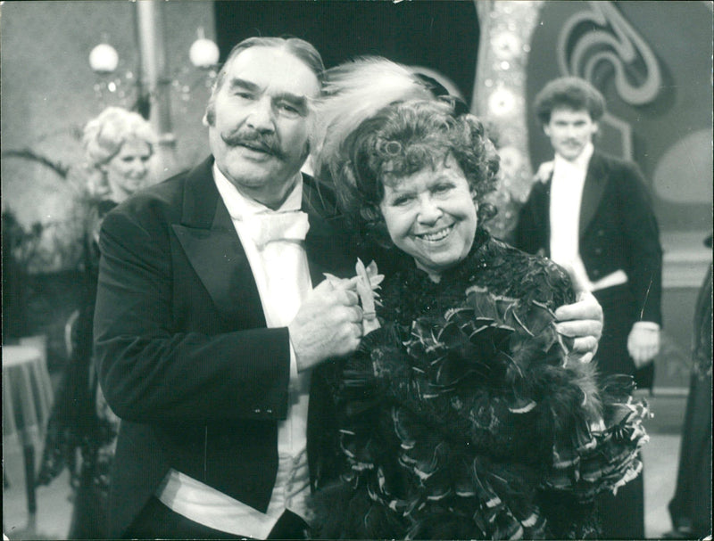 1979 MUSIC THIS OPERA SINGER BENNO KUSCHE ZDE GITTE MARA AND - Vintage Photograph