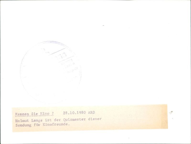 1980 YOU KNOW CINEMA TAKE THIS QUIZ TEST YOUR KNOWLEDGE FILM INDUST - Vintage Photograph