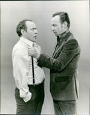 ZDE CESCHE AND MUSIC JOHNNY REY ALL RIGHTS TELEVISION PHOTO - Vintage Photograph