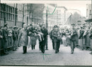 MAIN RUNWAY POLICE MULDER SRAUER CELEBRATION CATHEDRAL FUNERA FILM - Vintage Photograph