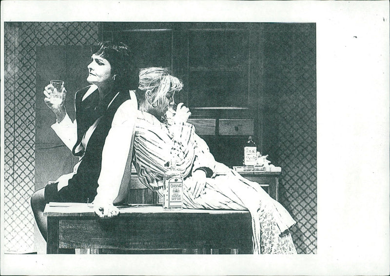 MONDAY KUST PROMO BLACK MUSICAL ENGLISH THEATER PAGE KAT AND PREMIERE - Vintage Photograph