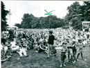 SUMMERIME STUDENTS GRUNEBURGPARK MUSIC GROUPS FRO BAND - Vintage Photograph