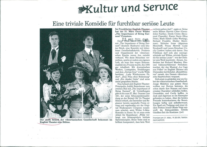 MONDAY KUST PROMO BLACK MUSICAL PREMIERE KINGS MAW LADY COMPANY - Vintage Photograph