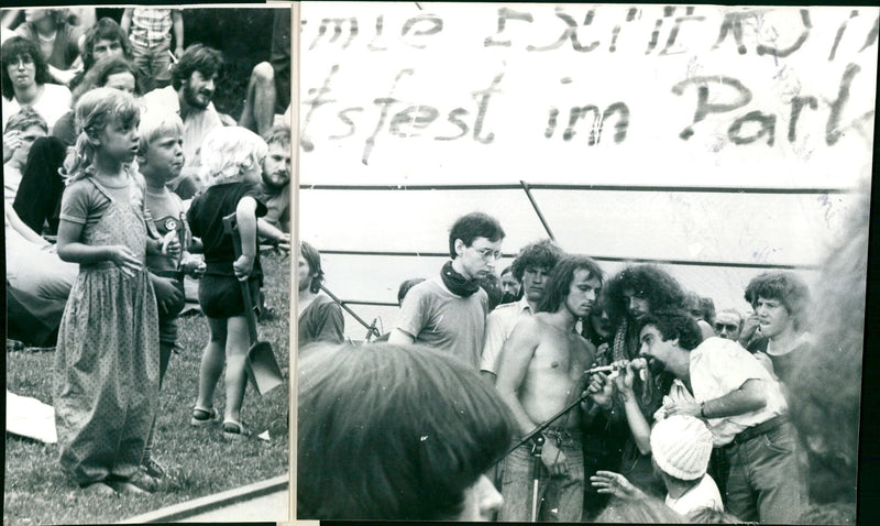 1989 songs in the park - Vintage Photograph