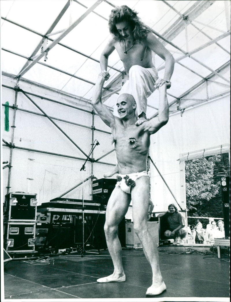 1991 songs in the park - Vintage Photograph