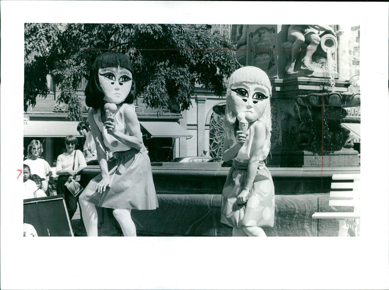 1990 songs in the park - Vintage Photograph