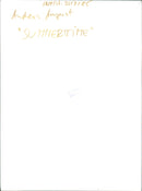 SUMMERIME STOVE SONG SINGERSONGWRITER BRUCE SPRINGSTEEN - Vintage Photograph