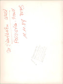 1987 ERLBAHN FONT MOND ANIS VUI YOUR HANDS TREMBLING WHEN SHE GIVE FILM - Vintage Photograph