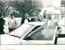 FRANKFURT URTER TAXIVEREINIG TAXI DRIVERS ARE BITER TRAIN DRIVES FILM - Vintage Photograph