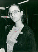 1983 FRANCE ERLA ANDREA KAISAR SCHOOLGIRL FIND STRIKE OKAY ONLY DARE FILM - Vintage Photograph