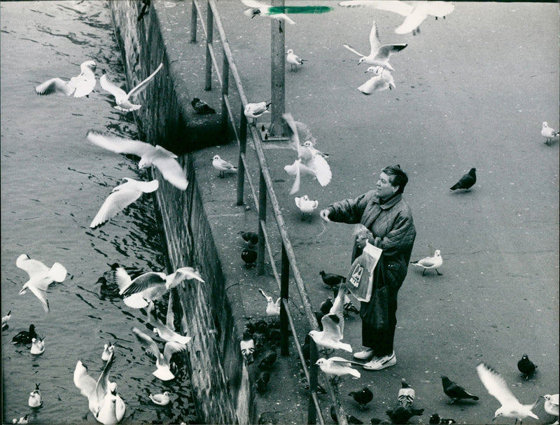 1990 MILK JOCHEN GEMIKERS COPYRIGLIBY MOST FAMOUS FILMS ALL FILM - Vintage Photograph