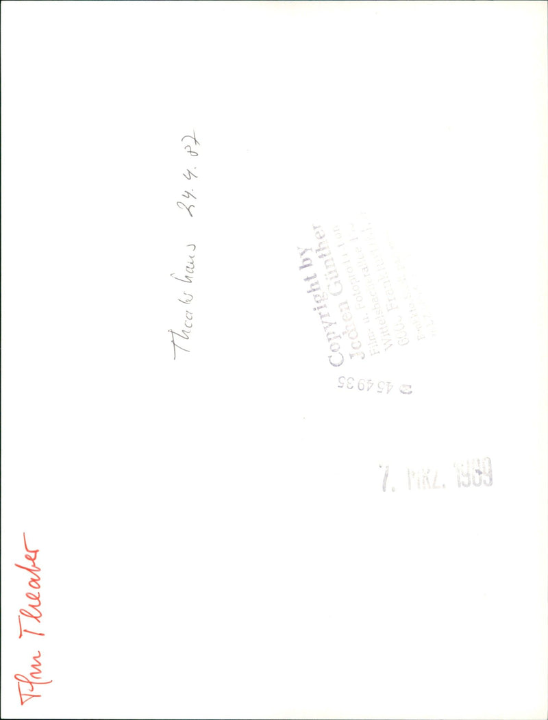 PROTECTION THEATER THATS HOUSE FILM HOU - Vintage Photograph