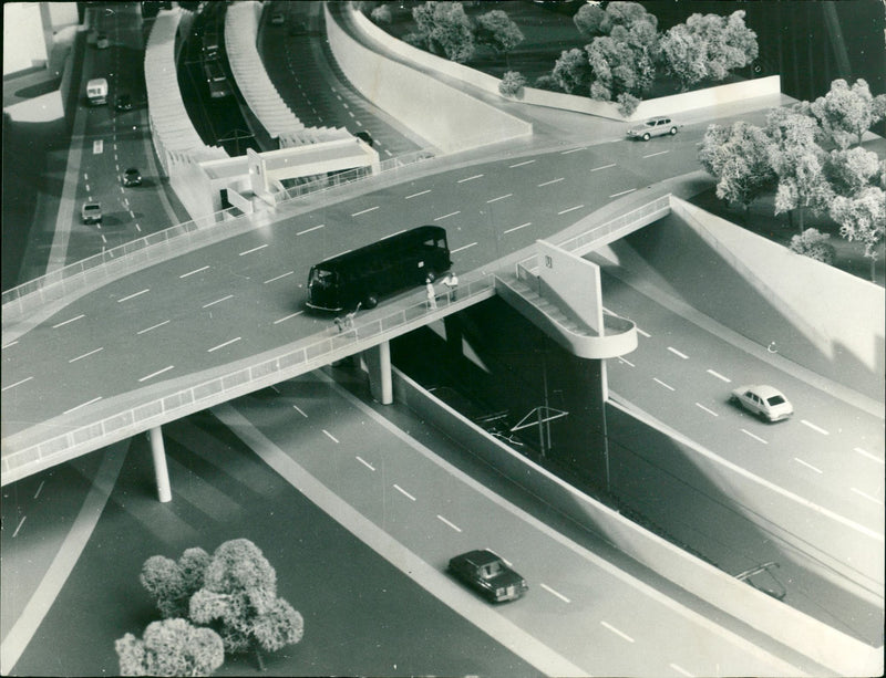 MERSTADT RAILWAY STATION MODEL SALURAL WHEELSDAELL BYL MERSTAD - Vintage Photograph