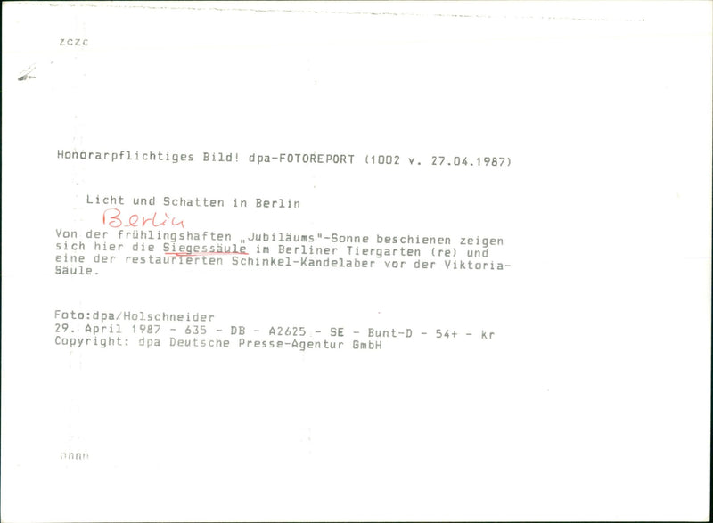 1987 BERCJPG GUTHMANNBALL MILLENNIUM ROCK ARTIST MUSICIAN BRITISH - Vintage Photograph