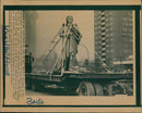 1945 ENKMALER ETBRUCKENDMAL BOLINBLE MONUMENTA WERNER SCHURING POET WRITER - Vintage Photograph