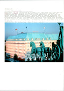 BERLIN HOTELS HDLON GRETA GABO THOMAS MANN AND FRANKLIN ROOSEVELT BED FILM - Vintage Photograph