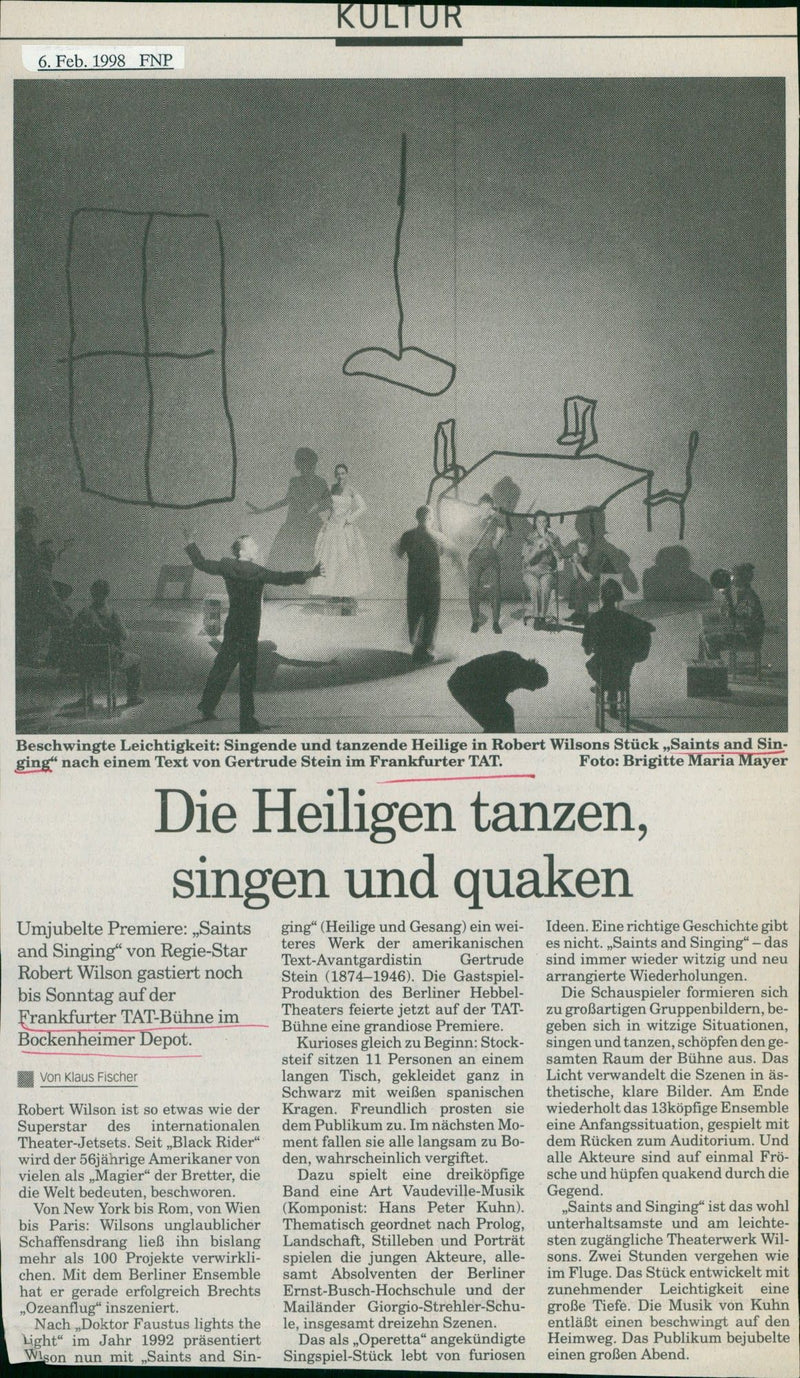 1985 EATER RSTUCKE SAINTS AND SINGI MAW FRANCE HONG PAUL BRIGITTE MODEL - Vintage Photograph