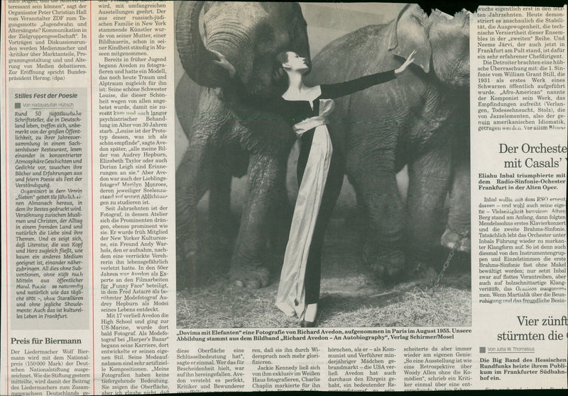 1955 RSTUCKE THEATER LANGUAGE OPEN KENNEDY ELIZABETH PAUL MARILYN MODEL - Vintage Photograph