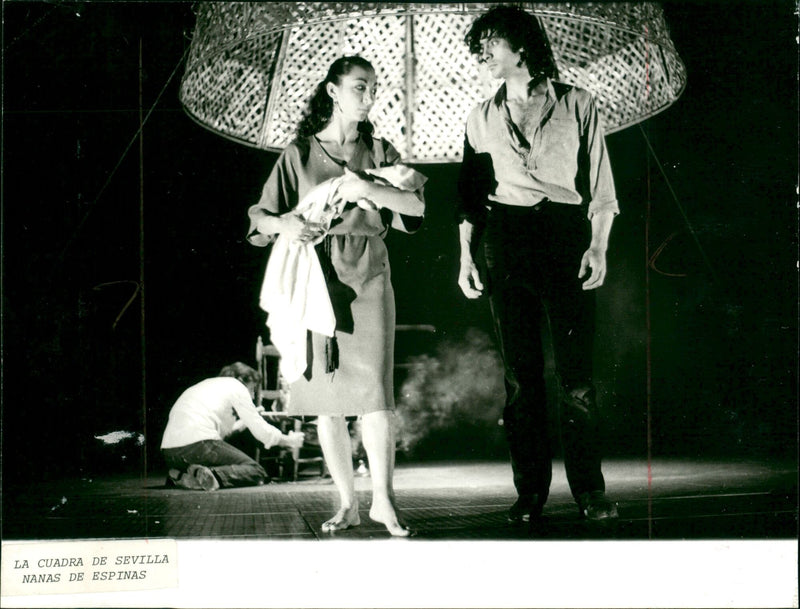 1984 Blood wedding in the theater at the tower - Vintage Photograph